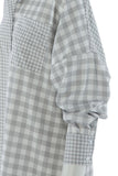 Plaid shirt with a pocket