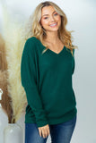 Long Sleeve Solid Knit Top